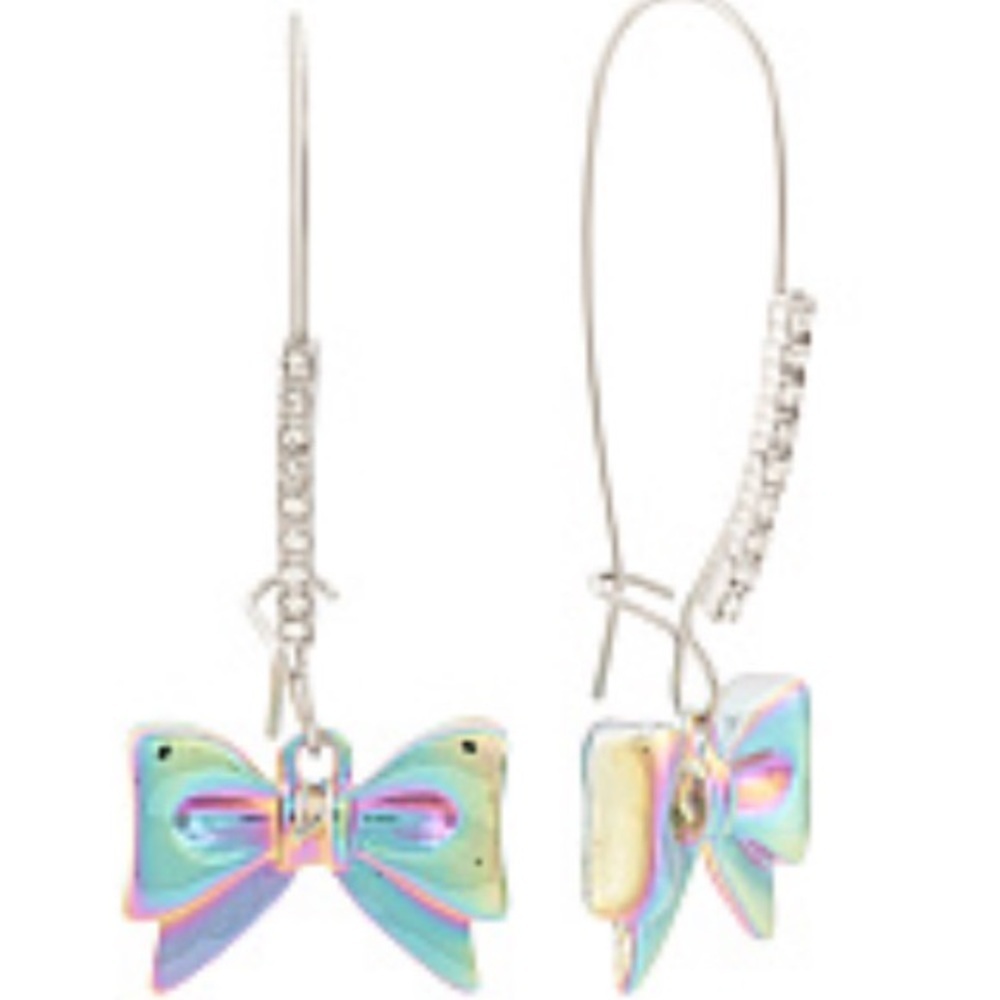 Betsey Johnson Watercolor Earrings
